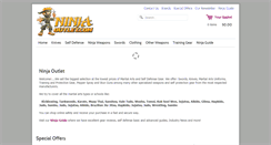 Desktop Screenshot of ninjaoutlet.com